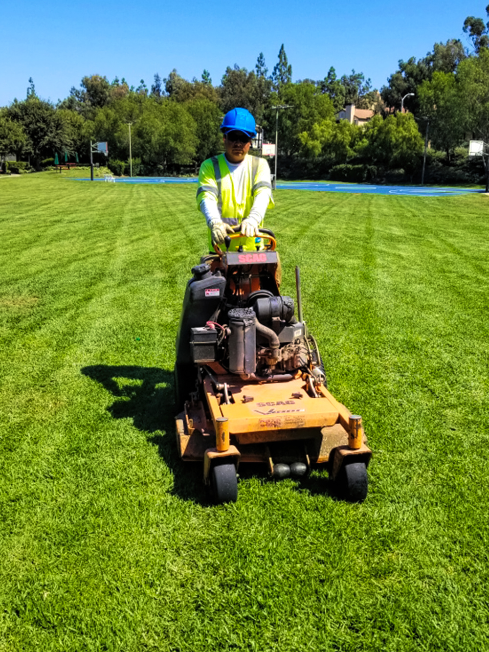 The Benefits of Mulching Mowers - Bemus Landscape - Southern California