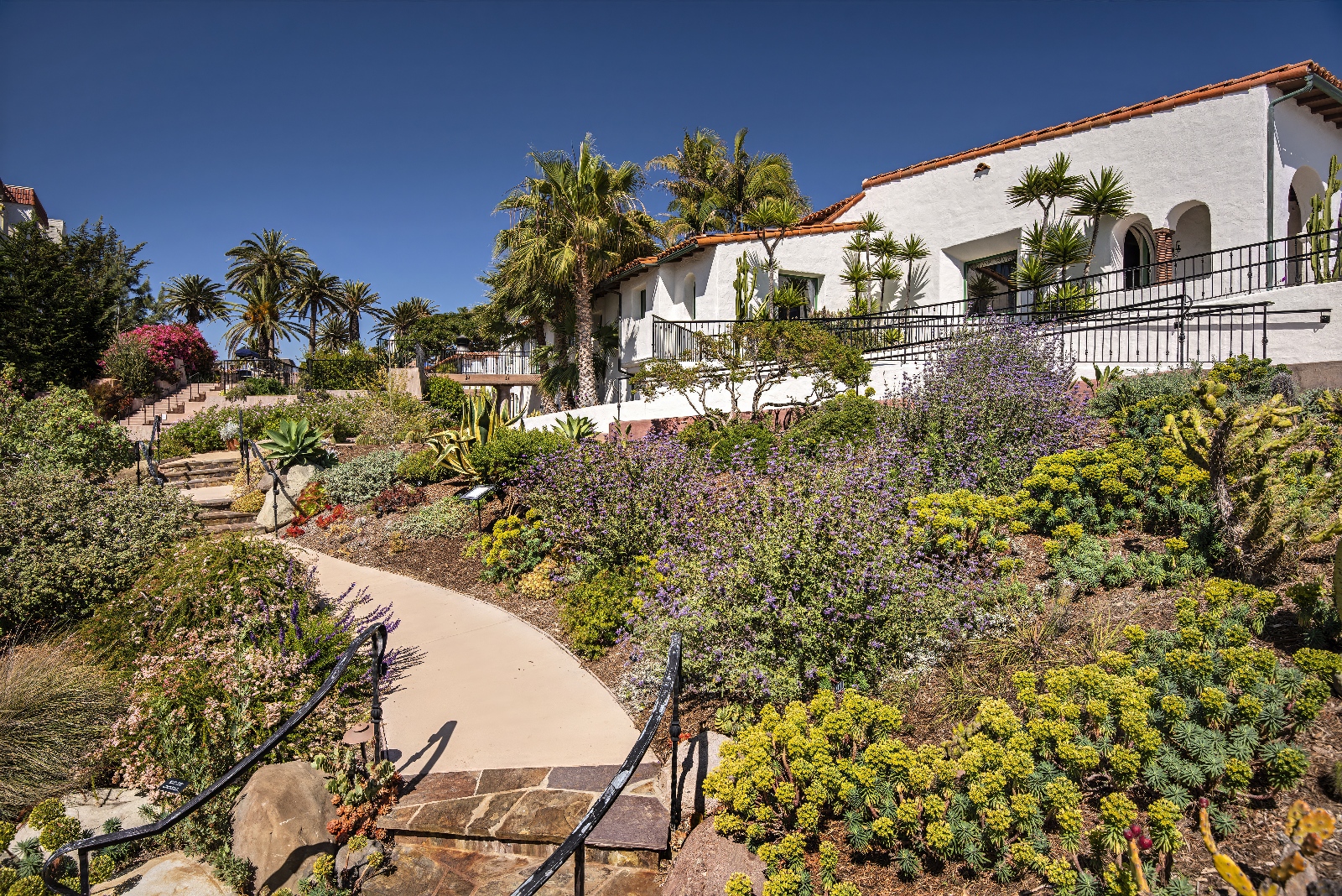 Casa Romantica Cultural Center and Gardens - Bemus Landscape - San Clemente, CA