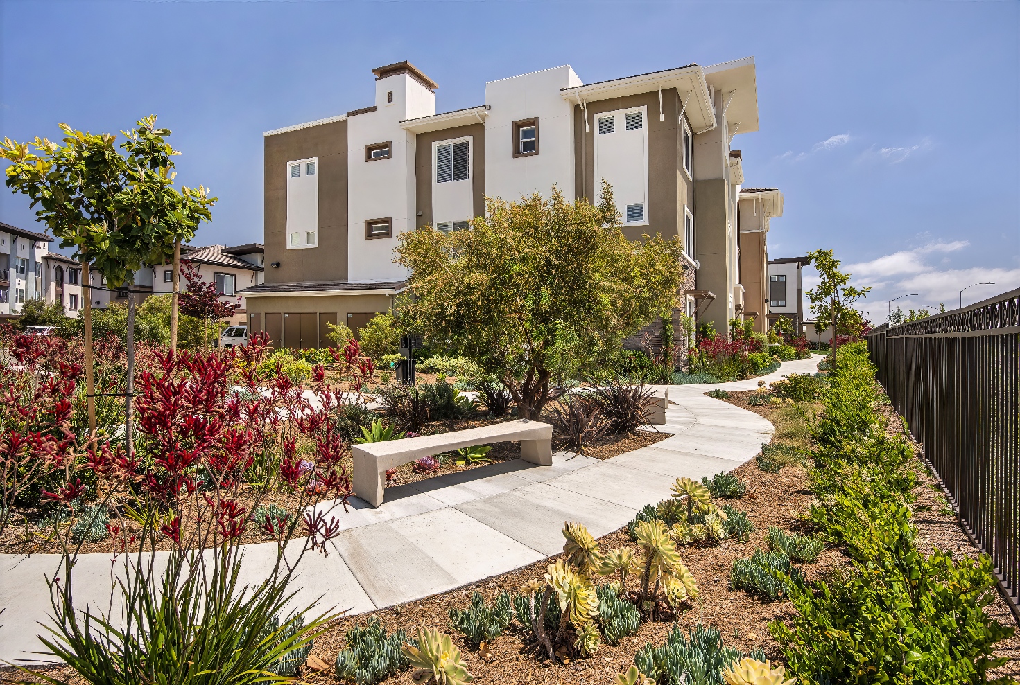 Skye Apartments - Vista, CA | Bemus Landscape - San Clemente, CA